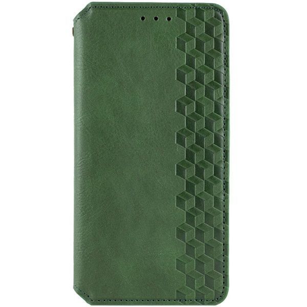Шкіряний чохол-книжка GETMAN Cubic (PU) для Motorola Moto G17 86038 фото