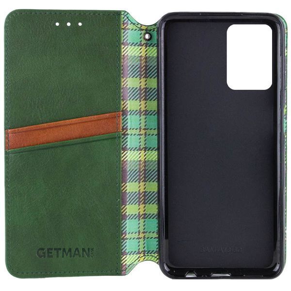 Шкіряний чохол-книжка GETMAN Cubic (PU) для Motorola Moto G17 86038 фото