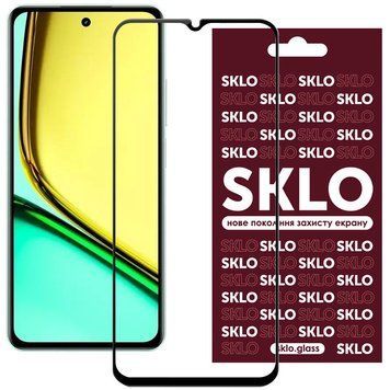Захисне скло SKLO 3D для Realme C67 4G / P4x 71825 фото