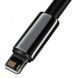 Дата кабель Baseus Tungsten Gold USB to Lightning Cable 2.4A (1m) (CALWJ-0) 74779 фото 3