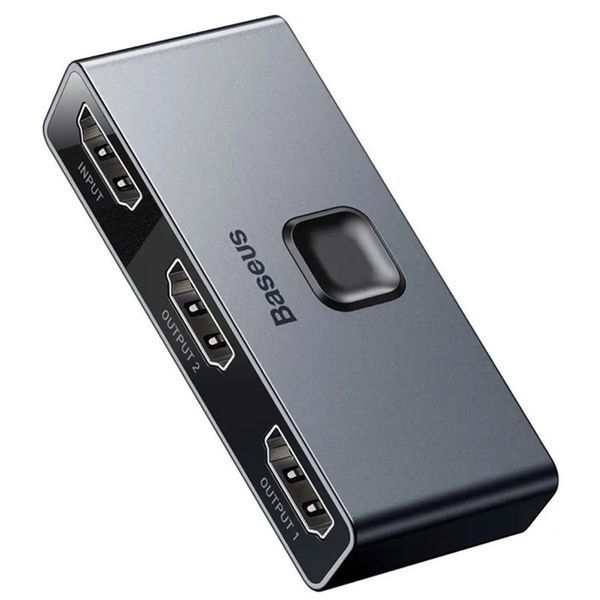 Перехідник HUB Baseus Matrix HDMI Splitter (CAHUB-BC0G) 70608 фото