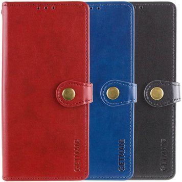 Шкіряний чохол-книжка GETMAN Gallant (PU) для Xiaomi Redmi Note 9 / Redmi 10X 36699 фото