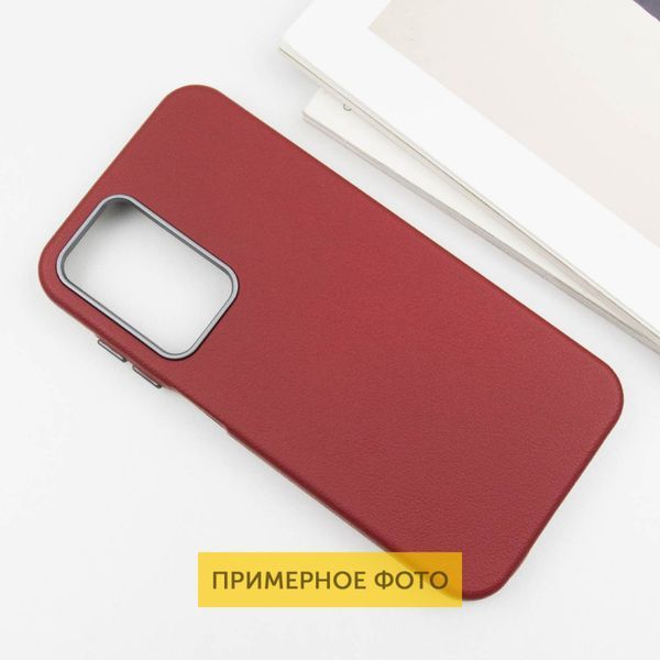Шкіряний чохол Leather Case Metal Buttons для Samsung Galaxy S25 Ultra 76305 фото