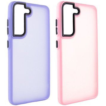 Чохол TPU+PC Lyon Frosted для Samsung Galaxy S21 FE 65052 фото