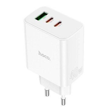 МЗП Hoco C126A PD40W+QC3.0 (1USB/2Type-C) 68926 фото