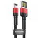 Дата кабель Baseus Cafule USB to Lightning Special Edition 2.4A (1m) (CALKLF-G) 31842 фото 2