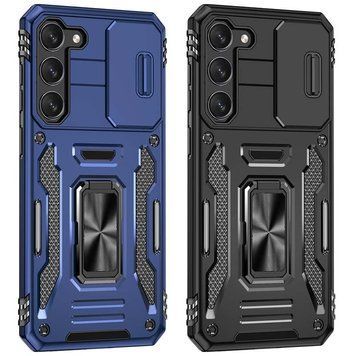 Ударостійкий чохол Camshield Army Ring для Samsung Galaxy S21+ 68615 фото