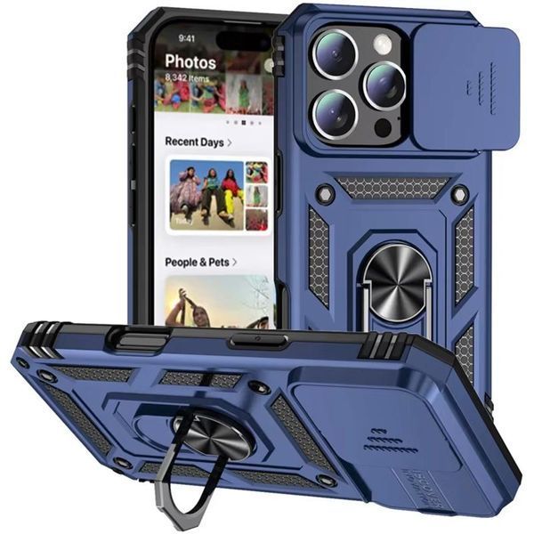 Чохол Ummi Camshield Serge Ring для Apple iPhone 16 Pro (6.3") 85080 фото