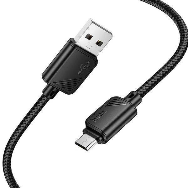 Дата кабель Hoco X113 Beneficio USB to MicroUSB (1m) 77105 фото